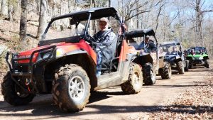 ATV and UTV Trails on the Mulberry River at Byrd's Adventure Center in AR
