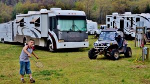RV and Camping on the Mulberry River at Byrd's Adventure Center
