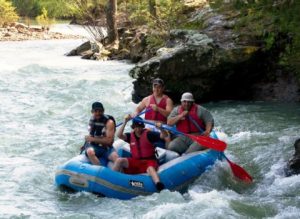 Rafting on Mulberry River