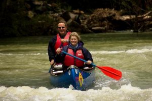 Canoe from Byrds on the Mulberry River AR