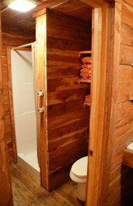 byrds cedar cabin bath