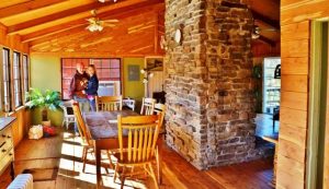 byrds riverside retreat fireplace