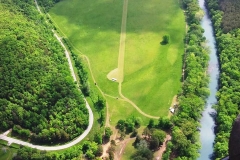 byrds airstrip runway beside mulberry river