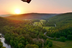 byrds airstrip sunset